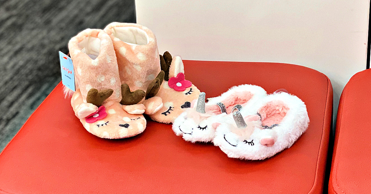 Cat \u0026 Jack Kids Slippers Only $7.99 at 