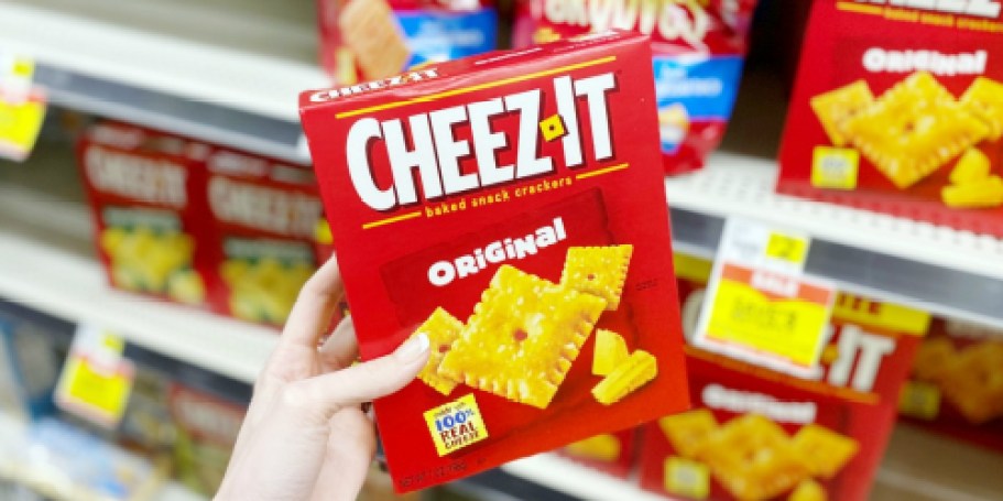 THREE Cheez-It Cracker Boxes Only $4.50 on Walgreens.com (Just $1.50 Each)