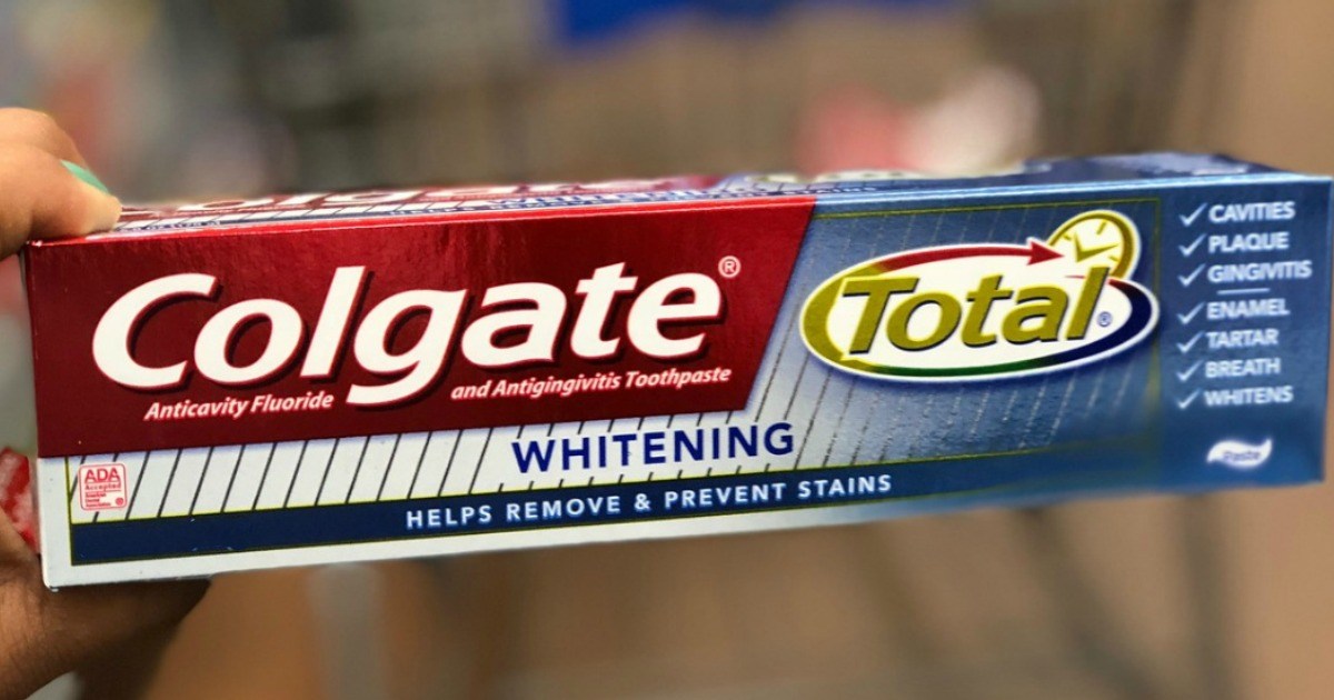 Colgate Total Whitening Toothpaste 4-Pack Only $5.85 or ...