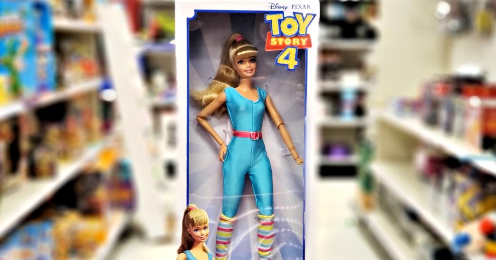 Disney Pixar Toy Story 4 Barbie Doll in toy aisle