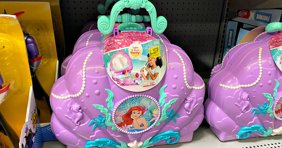 disney princess playdate ariel music & light's vanity