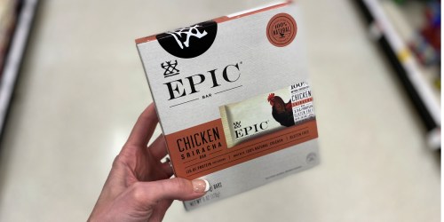 EPIC Chicken Sriracha Protein Bars 12-Count Only $12 Shipped at Amazon