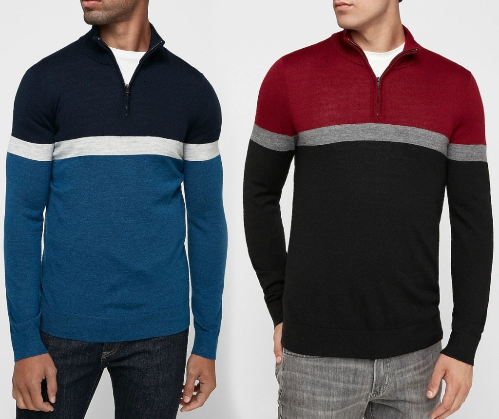 Express Men's Sweater in two styles