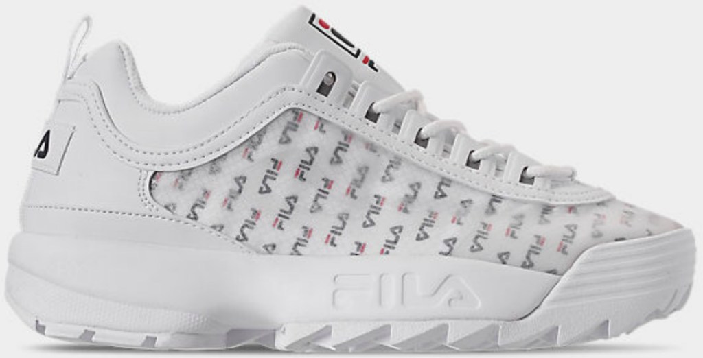 Fila brand women's shoe in white