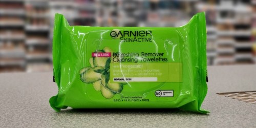 $4 Worth of Garnier Coupons = Makeup Remover Towelettes Only $1.71 Each at Walgreens