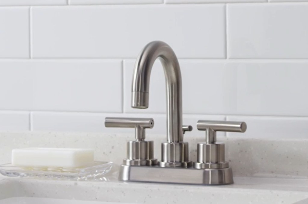 glacier bay bathroom sink bronze faucet plunger