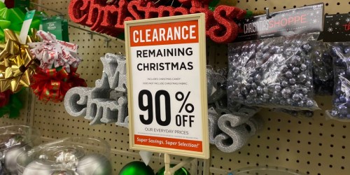 90% Off Christmas Clearance at Hobby Lobby | Ornaments, Gift Wrap & More