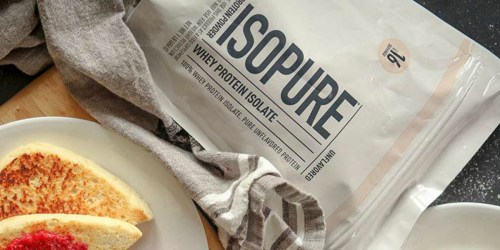 Isopure Zero Carb Keto Friendly Protein Powder Only $9.30 Shipped on Amazon (Regularly $22)