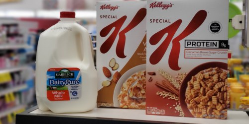 Special K Cereal Only 99¢ Each WYB Milk at CVS | Starting January 5th