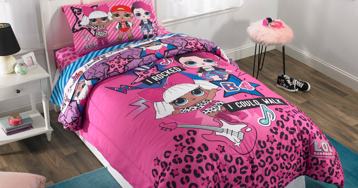 kids character bedding sets