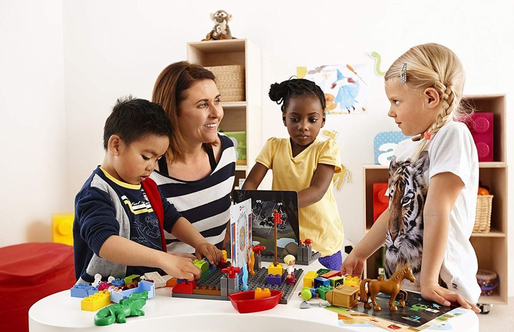 LEGO Storytales Set in classroom setting