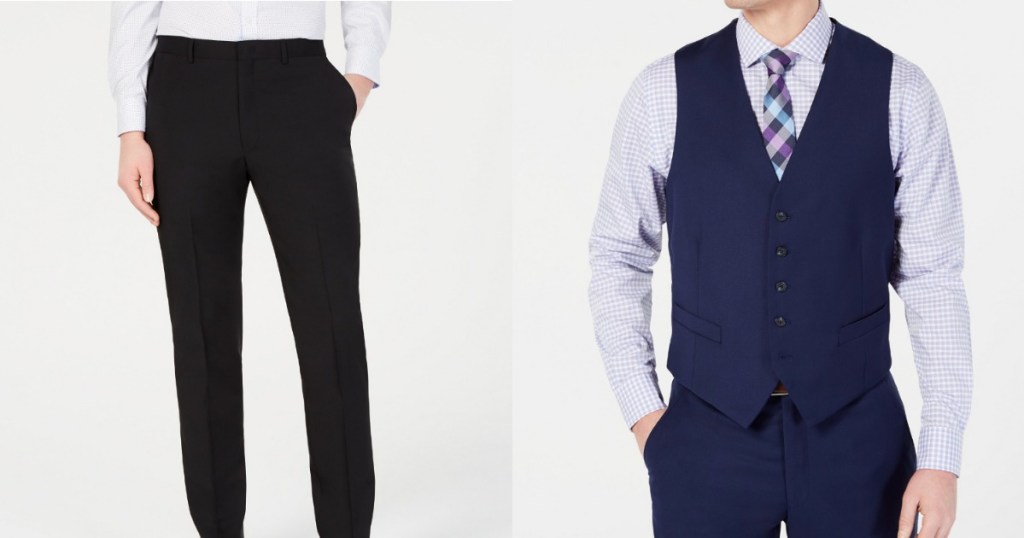 Men's DKNY and Perry Ellis Suit Separates