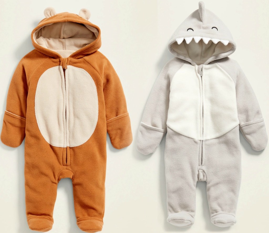Old Navy Baby Outerwear in two styles - bear and shark