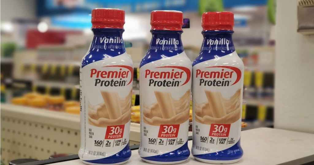 Premier Protein Shakes on CVS Shelf