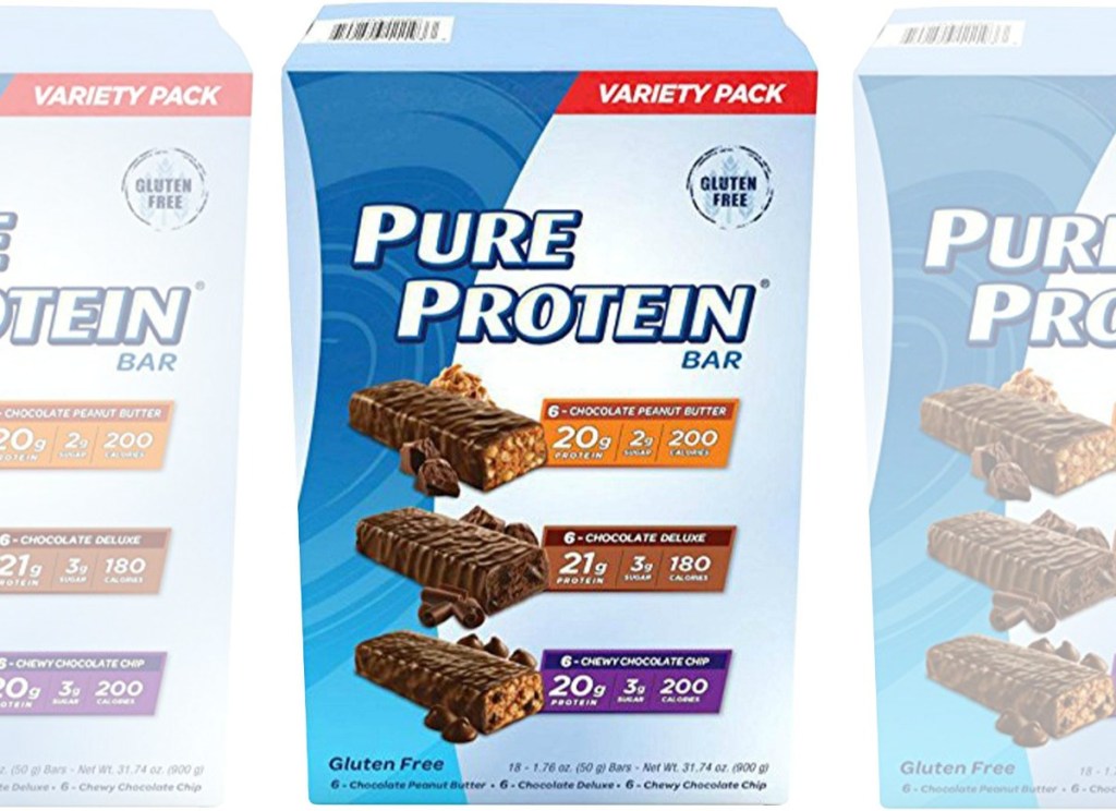 Extra large variety pack of protein bars
