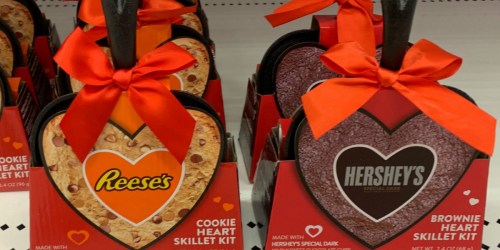 Say I Love You with a Reese’s or Hershey’s Cookie Heart Skillet from Target