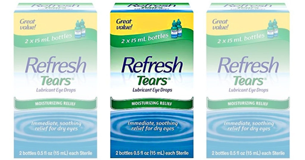 Refresh Tears Lubricant 2-Count Eye Drops