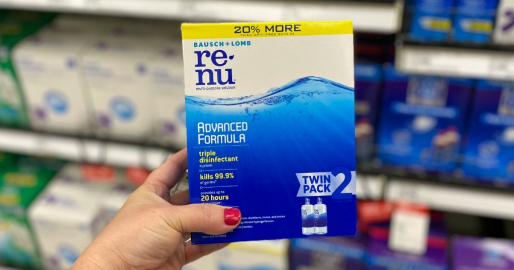 Renu Contact Lens Solution Twin pack