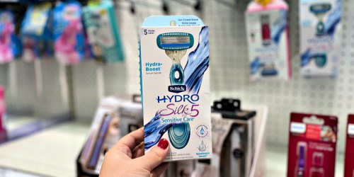 $14 Worth of New Schick Coupons = Hydro Silk 5 Razor Only 39¢ After Cash Back at Target