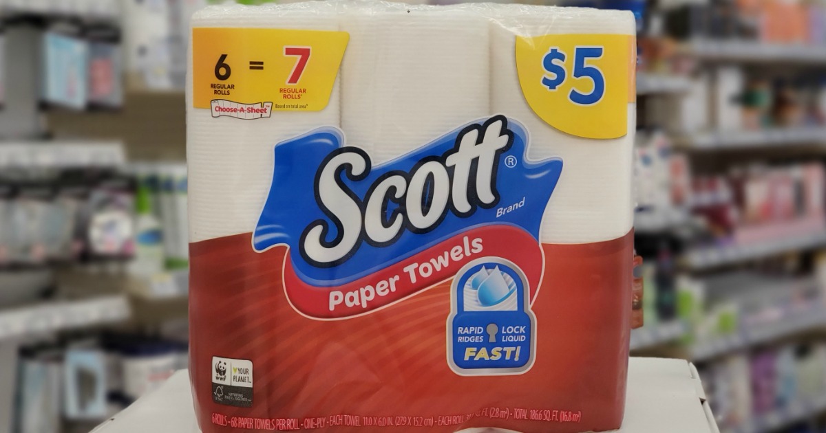 Scott Paper Towel package