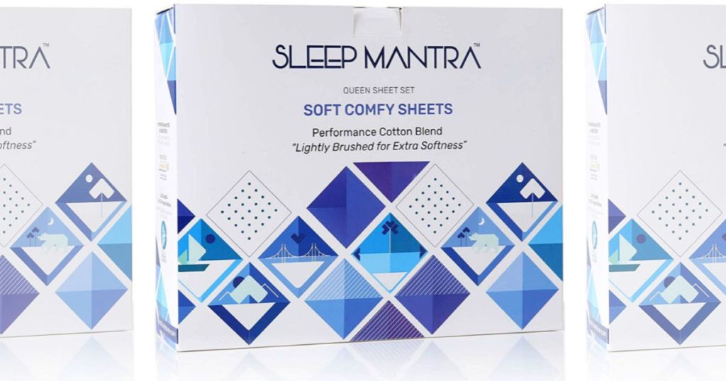 box of sleep mantra sheets