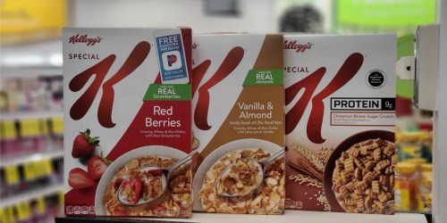 NEW Kellogg’s Coupons = Special K Cereals Only 99¢ Each at CVS