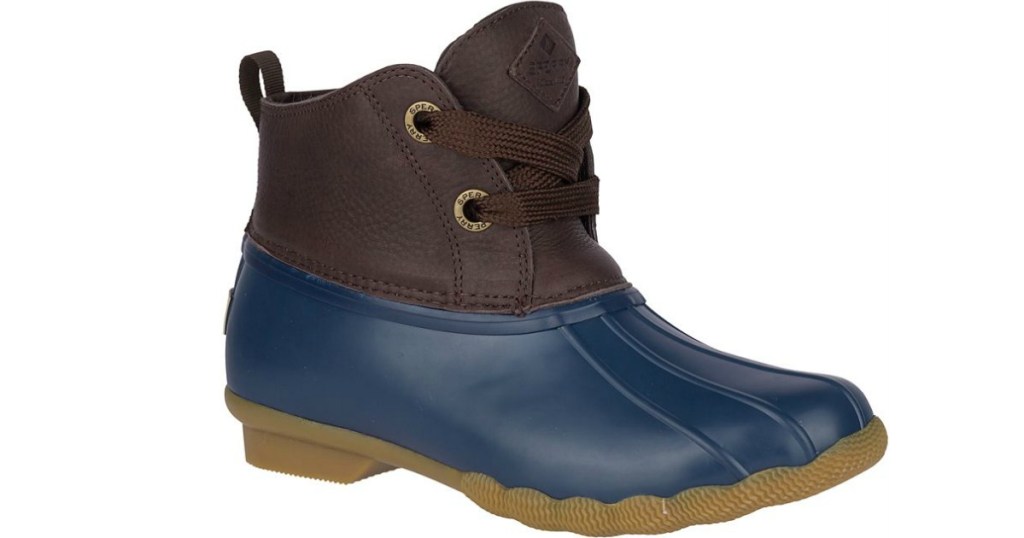 Sperry Women's Saltwater 2-Eye Leather Duck Boots