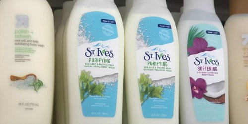 St. Ives Body Wash 2-Pack Just $5.30 Shipped on Amazon | Only $2.65 Per Large Bottle