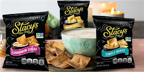 Stacy’s Pita Chips 24-Pack Only $10.49 Shipped on Amazon | Just 44¢ Per Bag