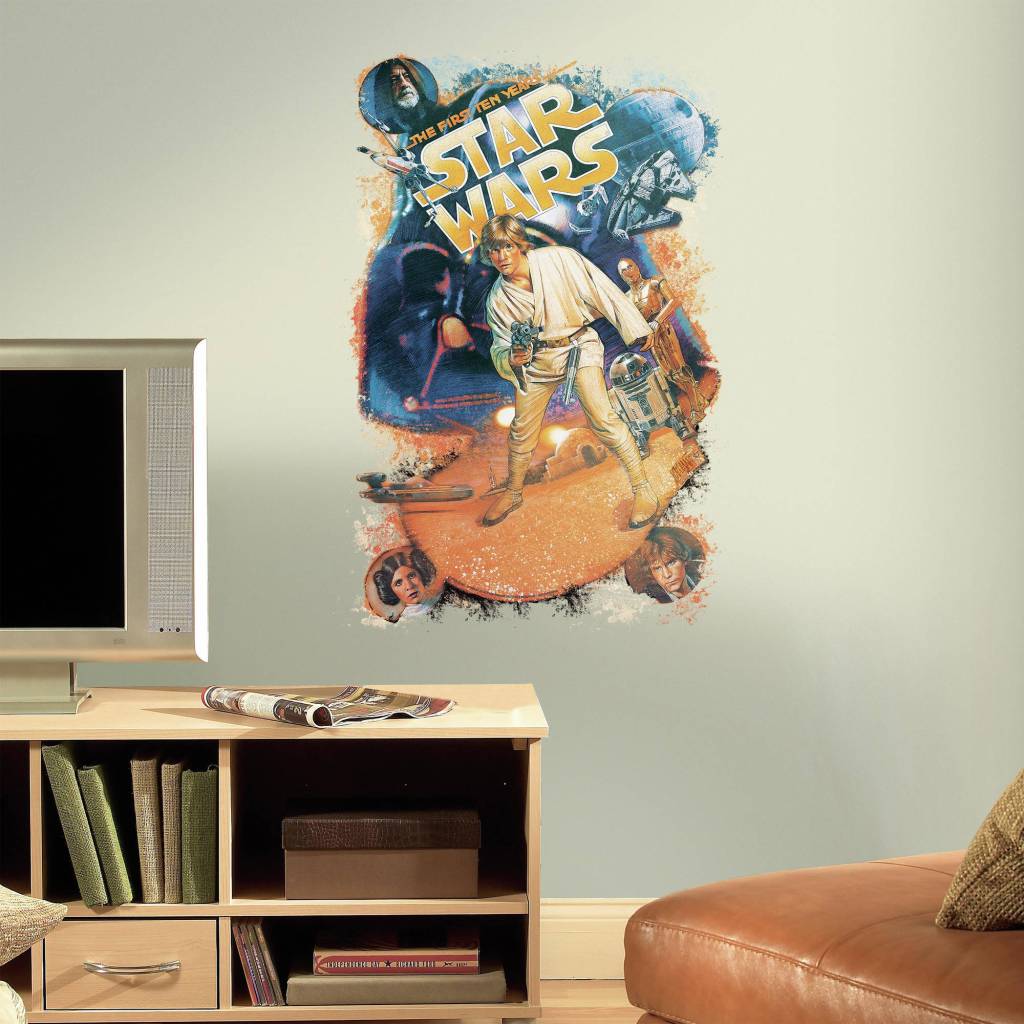 Up to 50 Off Star Wars Decor at Walmart Wall Decals, Storage Bins & More