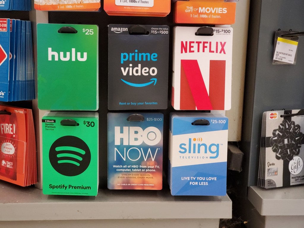 TWO 15 Gift Cards Just 20 After Walgreens Gift Card Includes Hulu