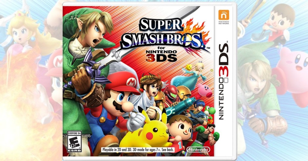 Three Nintendo 3ds Video Games Only 24 At Gamestop Super Smash Bros More Hip2save