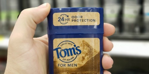 Tom’s of Maine Men’s Deodorant 3-Pack Only $7.68 Shipped at Amazon