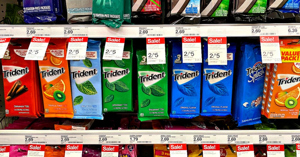 Trident 3-Pack Gum in Target