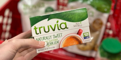 Truvia 40-Count Sweeteners Only $1 Each After Cash Back at Target