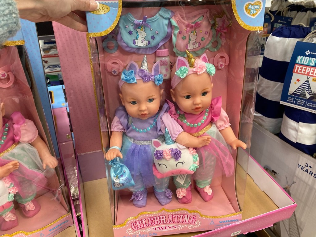 Twin Baby Doll Set