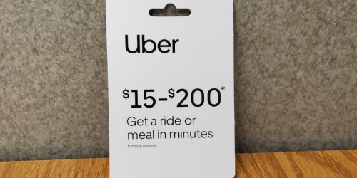 $100 Uber eGift Card Only $90 at Walmart.com