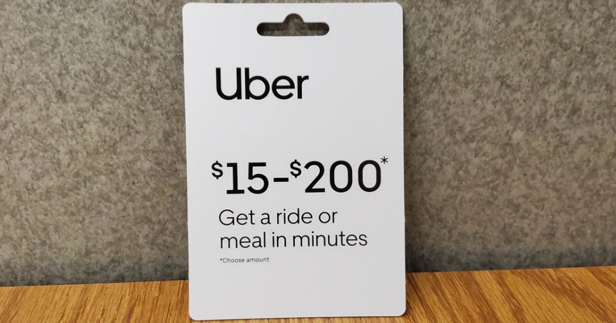 $100 Uber eGift Card Only $90 at Walmart.com • Hip2Save