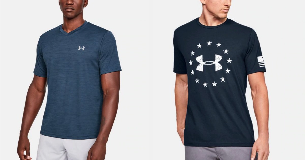 under armour mens tees