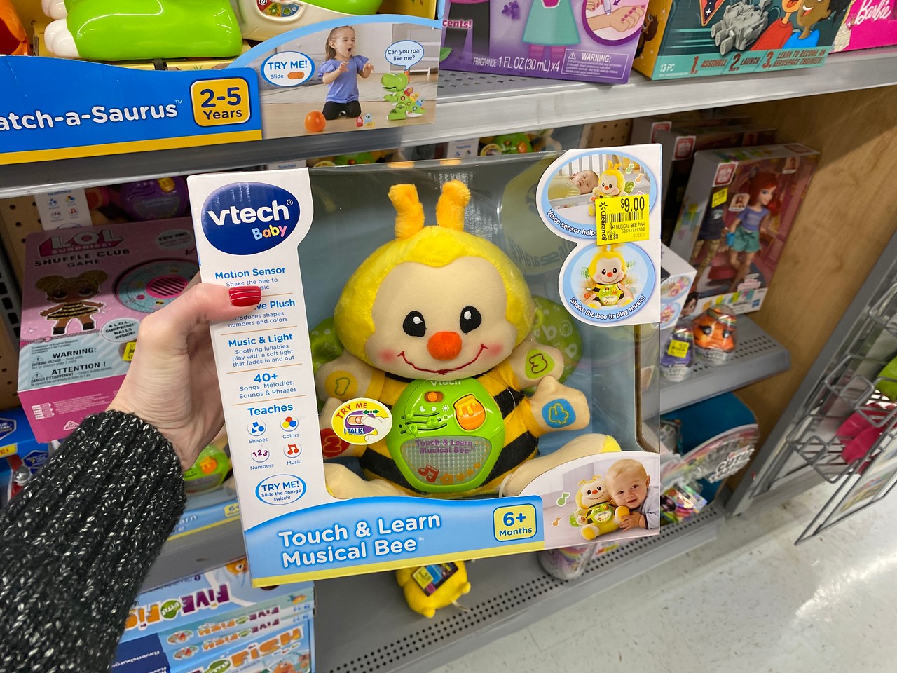 vtech touch and learn musical bee