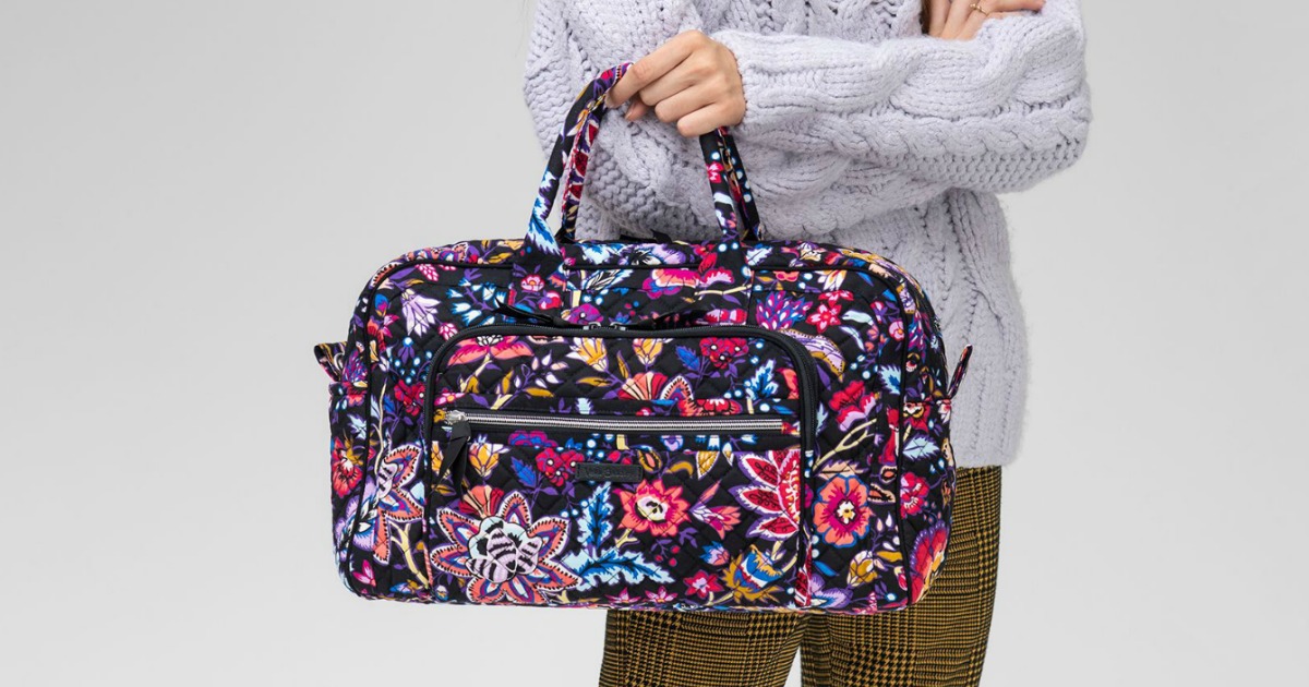 vera bradley weekender bag