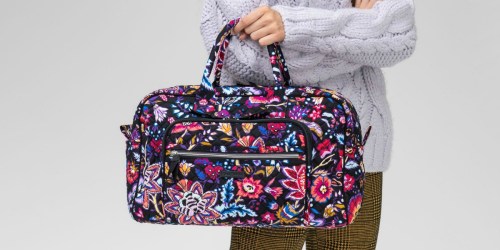Up to 80% Off Vera Bradley Totes, Weekender Bags, Backpacks & More + FREE Shipping
