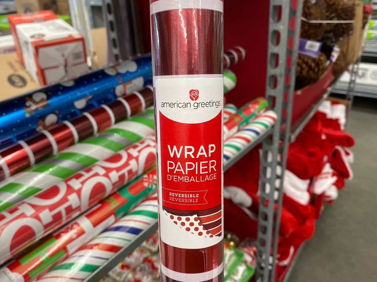 American Greeting Holiday Gift Wrap Walmart