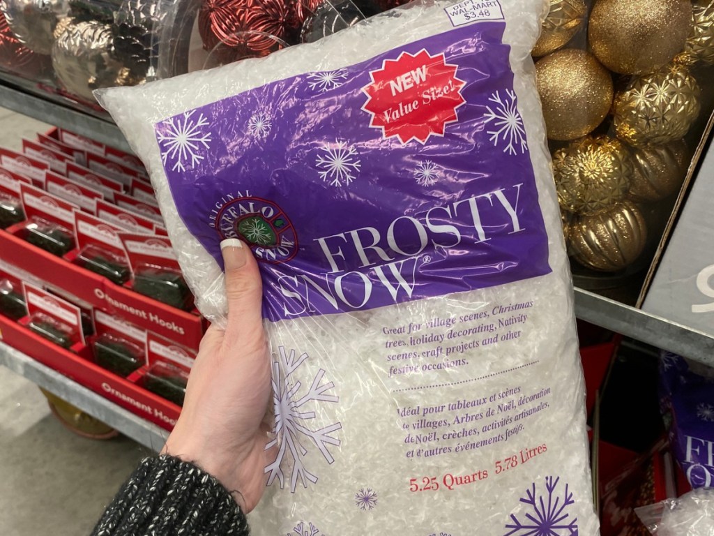 Frosty Snow at Walmart 
