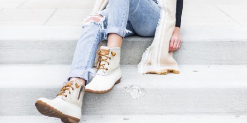 Sperry Women’s Saltwater Duck Boots Only $44.99 Shipped (Regularly $120+)