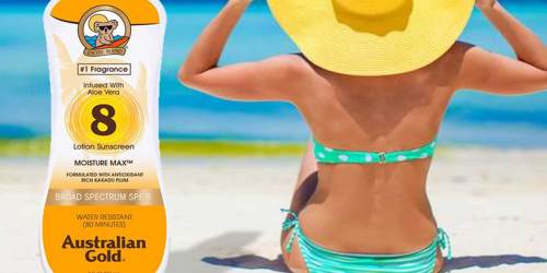 Australian Gold Sunscreen Lotion Just $3.14 Shipped on Amazon