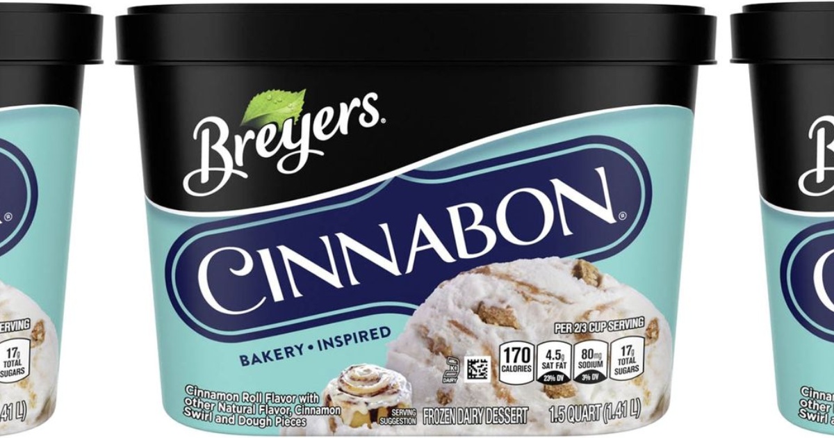 Breyer's Cinnabon Ice Cream