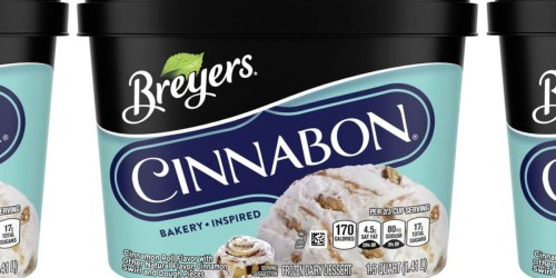 Breyers is Partnering With Cinnabon to Release a New Bakery-Inspired Flavor