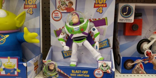 Disney Pixar Toy Story Blast-Off Buzz Lightyear Just $10.39 (Regularly $20)
