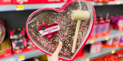 Sam’s Choice Heartbreaker Chocolate Heart Bark & Mallet Set at Walmart